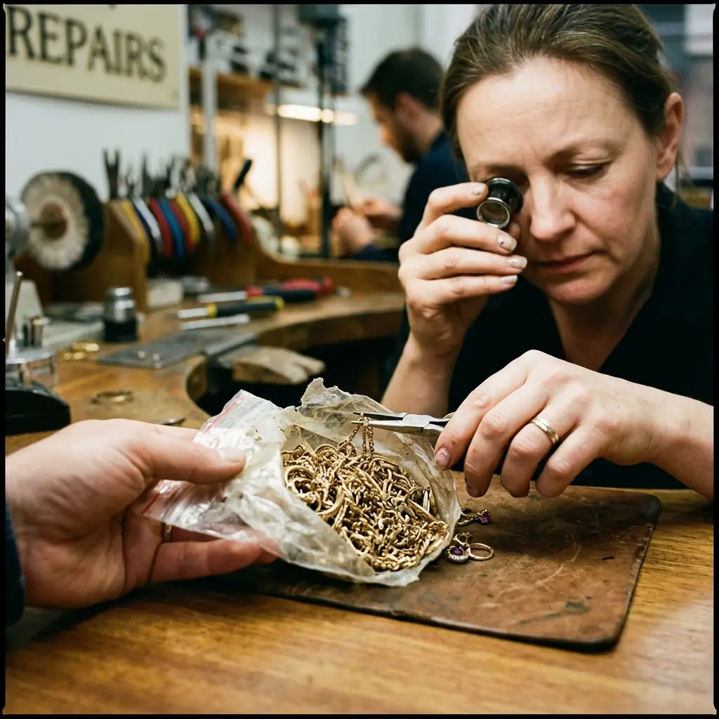 Jewelry Industry News: Repair Counter Check-Ins Test Jewelers' Patience Repair Counter Check-Ins Test Jewelers' Patience — jewelry industry news editorial photo