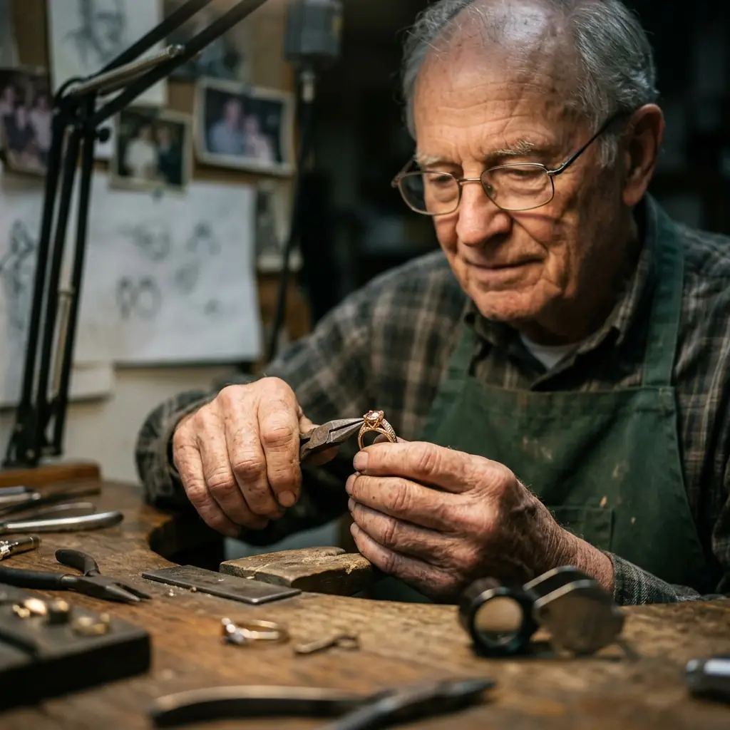 Jewelry Industry News: Oregon Custom Jeweler Retires After Seven Decades Oregon Custom Jeweler Retires After Seven Decades — jewelry industry news editorial photo